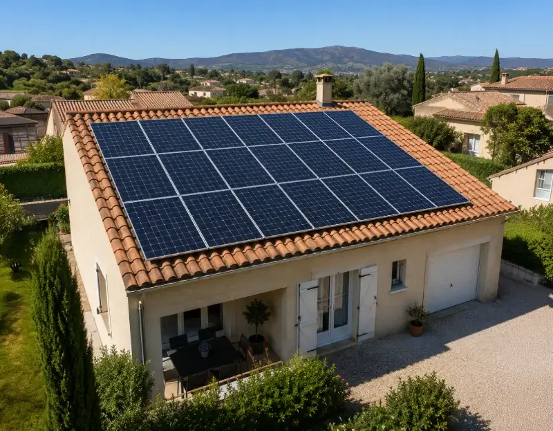 Prime à l'autoconsommation panneaux solaires Sainte-Florence — aide financière de l'État